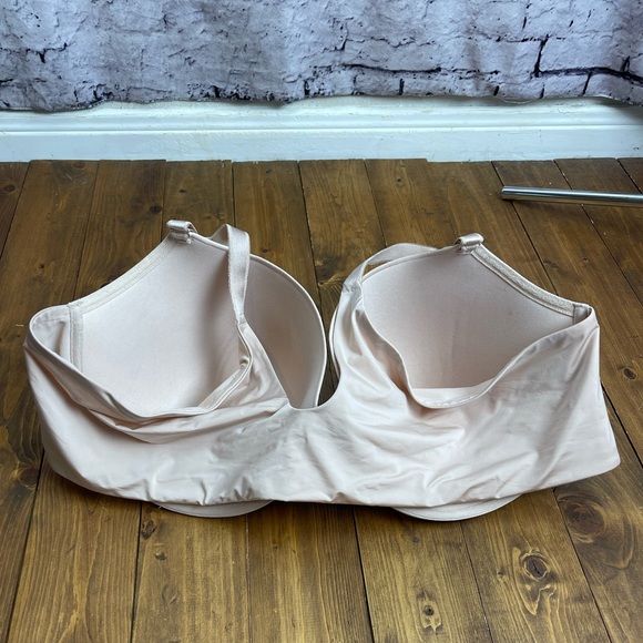 Torrid curve 360 back smoothing push up tshirt bra nude size 48DD - Picture 2 of 6